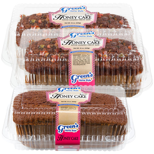 2 Honey Fruit Cakes + 1 Honey Cake - Value Pack