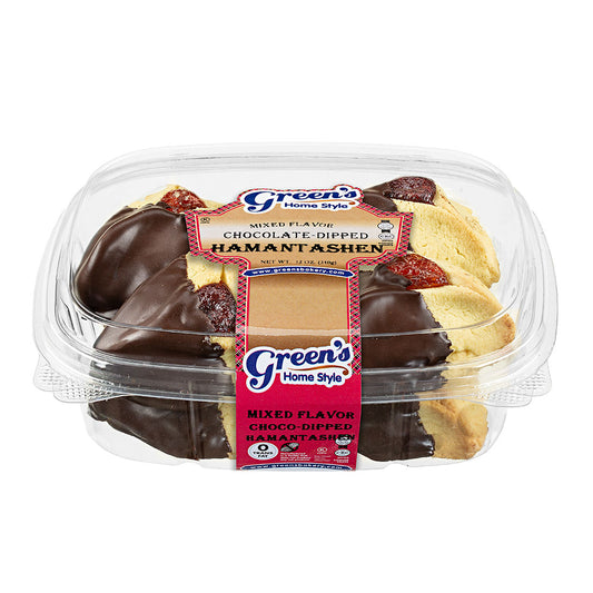 Chocolate-Dipped Hamantaschen (Assorted)