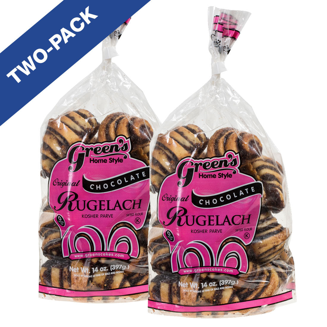 Chocolate Rugelach - Pack of 2/14 oz