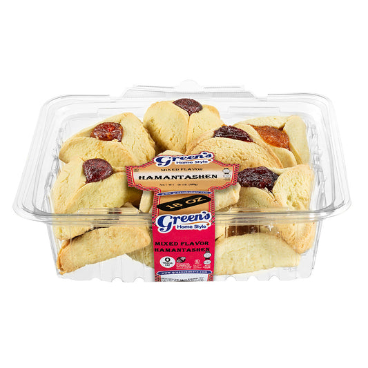 Assorted Hamantaschen (18 Ounce) Raspberry & Apricot Flavor