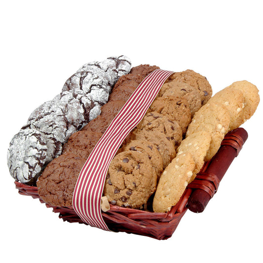 Kosher Cookie Lovers Gourmet Holiday Gift Basket