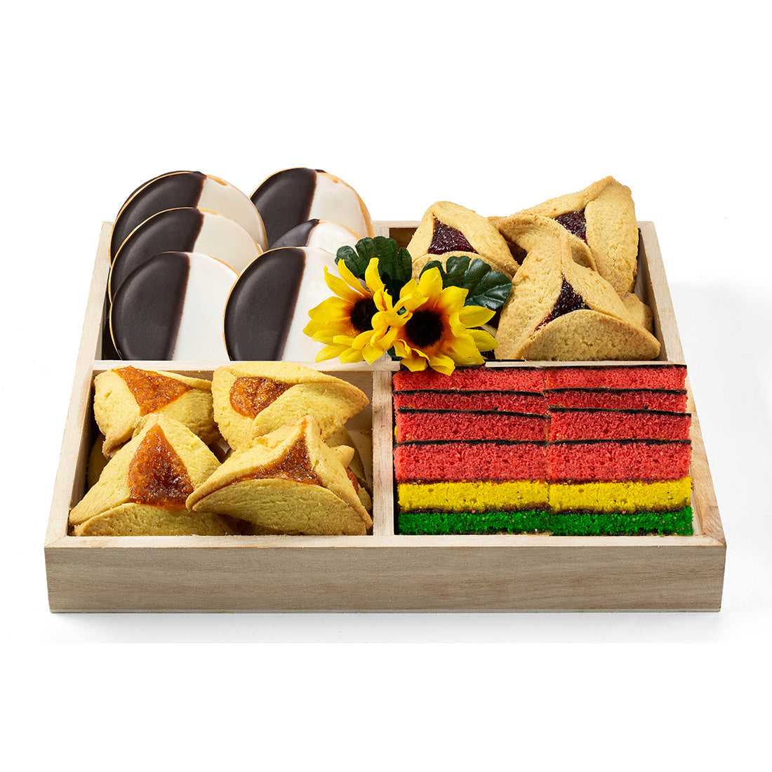 Four Square Cookie Gift Tray