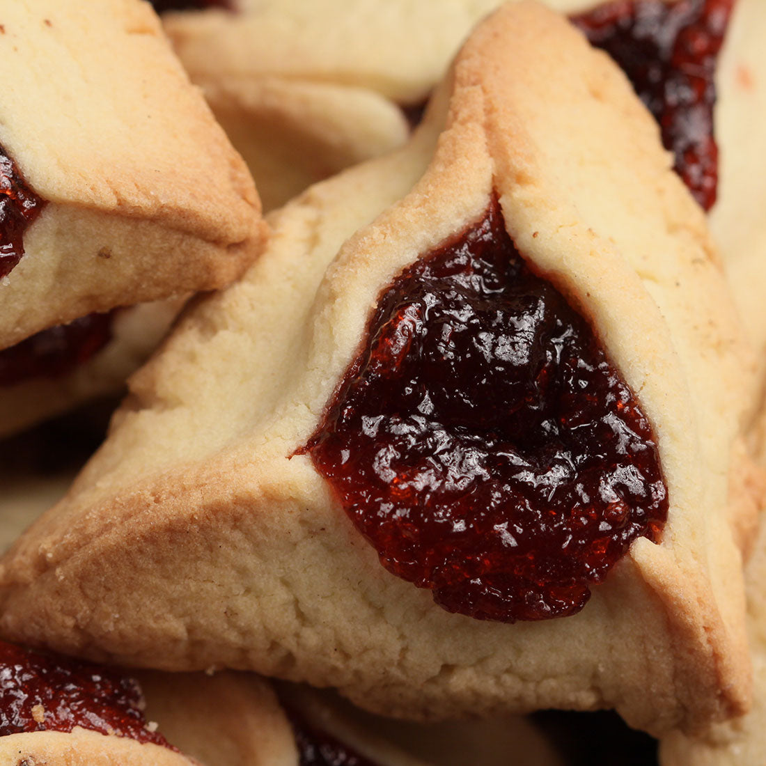 Raspberry Hamantaschen - 10 Pound Box (120 Count)