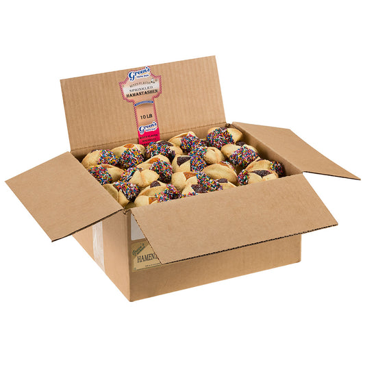 Sprinkled  Hamantaschen (Assorted) - 10 Pound Box (120 Count)